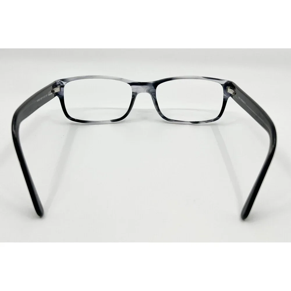 Maxx Eyewear Romeo Eyeglasses Mens Grey Marble Rectangular Frame 61-20-155